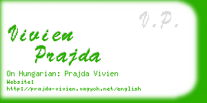 vivien prajda business card